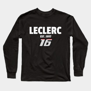 F1 Leclerc 16 Long Sleeve T-Shirt